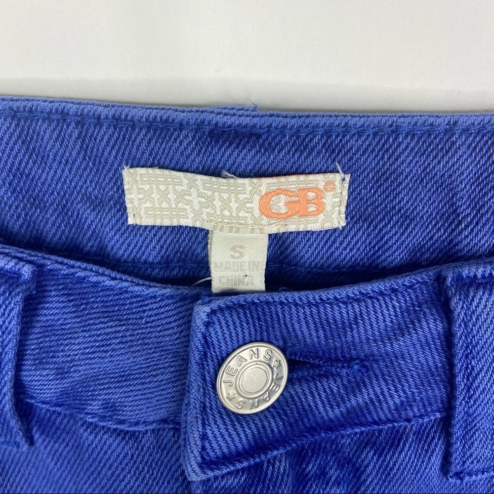 Gianni Bini Blue Denim Mini Skirt Size Small - Picture 2 of 6